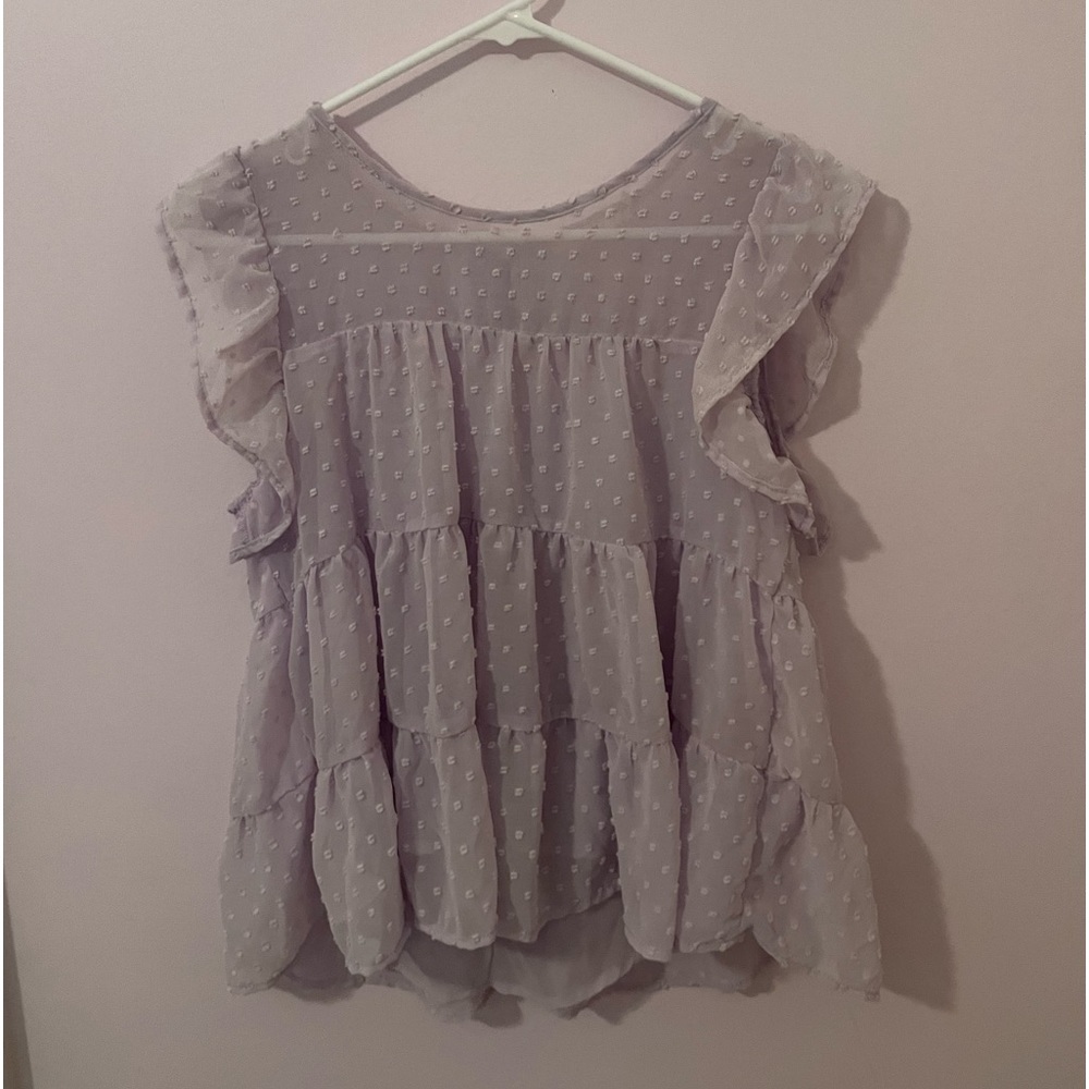 Francesca’s Purple Blouse